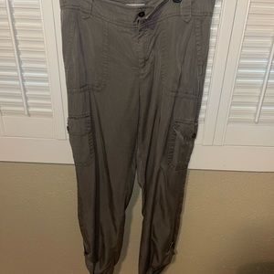Halogen pants in olive green